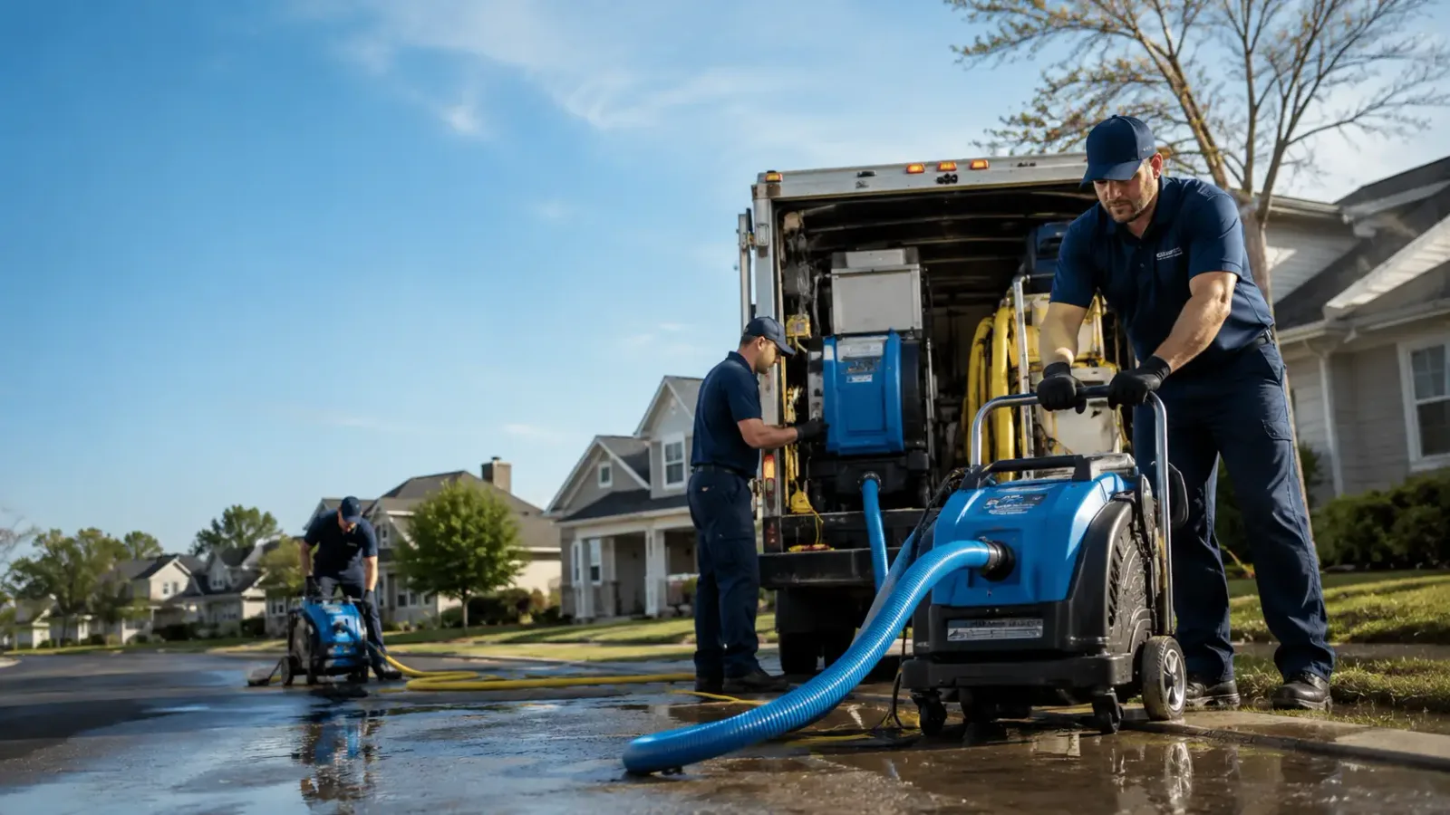 Flood Damage Cleanup in Blair, OK